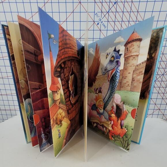 Vintage 1994 Little Merlin Book of Magic Pets Pop Up John Patience Classic Read - Picture 5 of 7